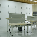 Lift Double Desk Smart lift face to face double desk Supplier